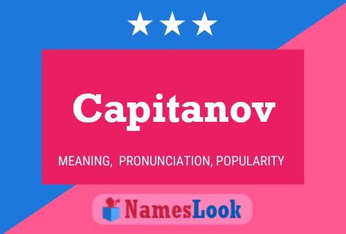 Capitanov Name Poster