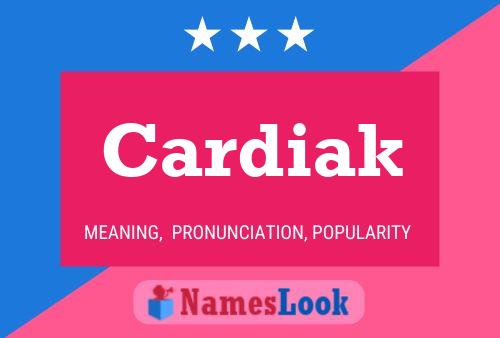 Cardiak Name Poster