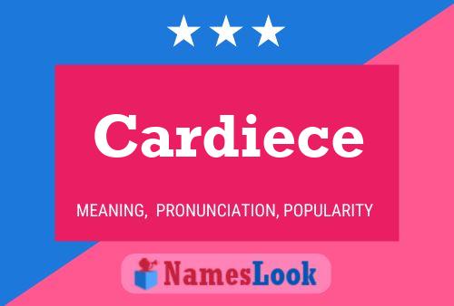 Cardiece Name Poster