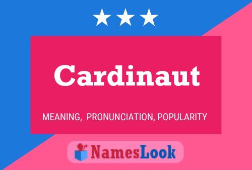 Cardinaut Name Poster