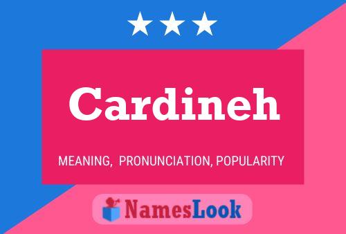 Cardineh Name Poster