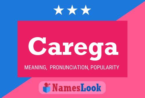 Carega Name Poster