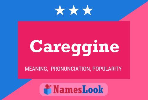 Careggine Name Poster