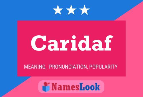 Caridaf Name Poster