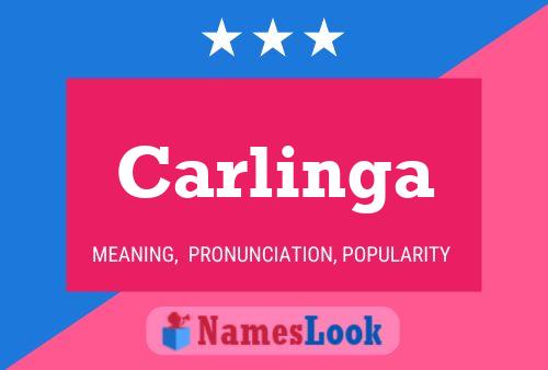 Carlinga Name Poster