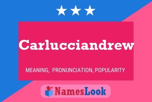 Carlucciandrew Name Poster