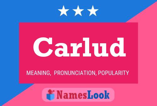 Carlud Name Poster