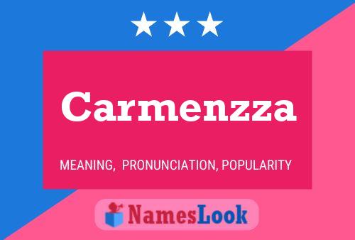 Carmenzza Name Poster