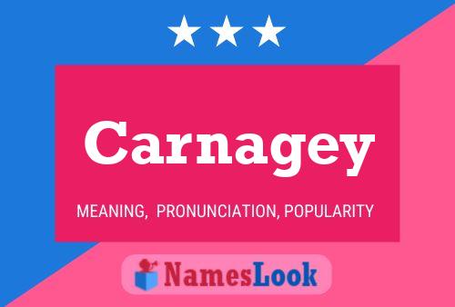 Carnagey Name Poster