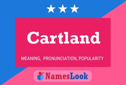 Cartland Name Poster