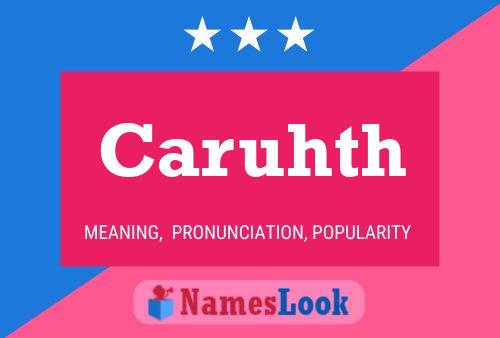 Caruhth Name Poster