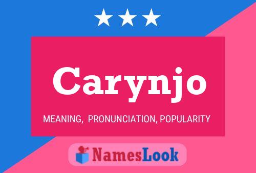 Carynjo Name Poster