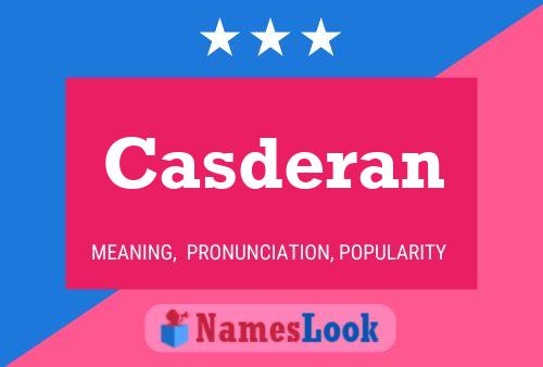 Casderan Name Poster