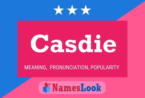 Casdie Name Poster