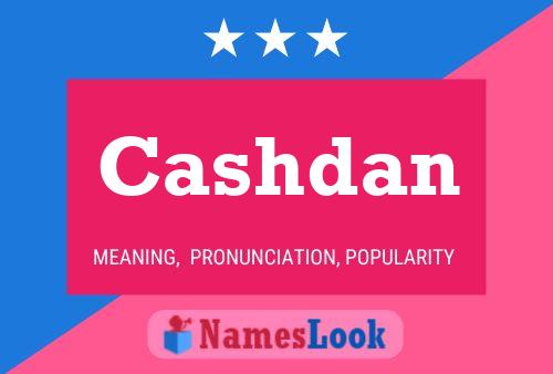 Cashdan Name Poster