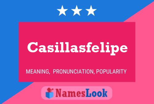 Casillasfelipe Name Poster