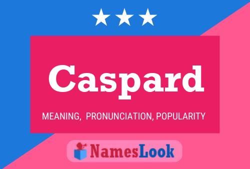 Caspard Name Poster