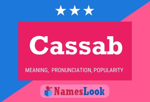 Cassab Name Poster