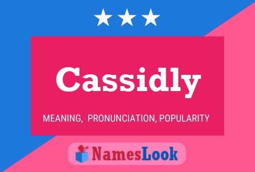 Cassidly Name Poster