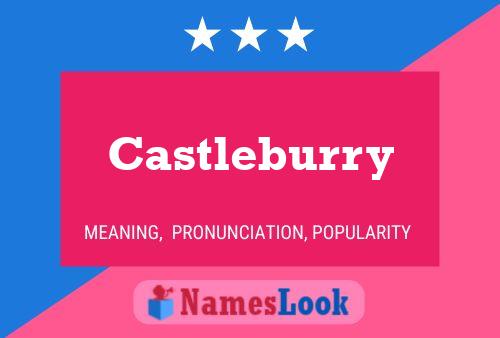 Castleburry Name Poster