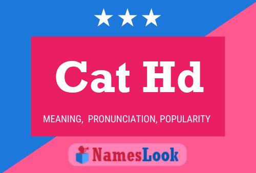 Cat Hd Name Poster