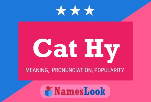 Cat Hy Name Poster