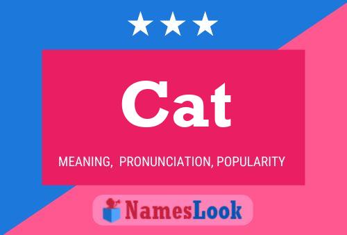 Cat Name Poster