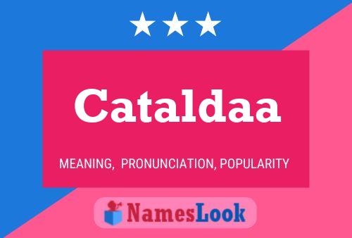 Cataldaa Name Poster