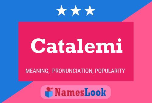 Catalemi Name Poster