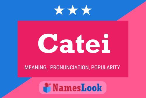 Catei Name Poster