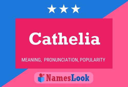 Cathelia Name Poster