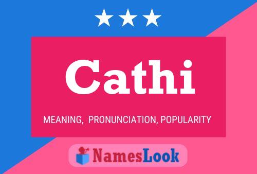 Cathi Name Poster