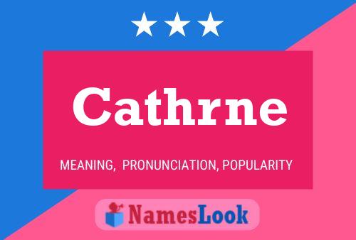 Cathrne Name Poster