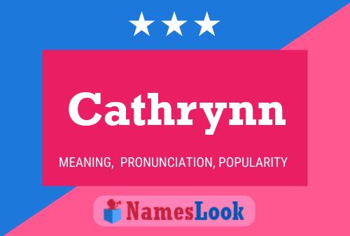 Cathrynn Name Poster