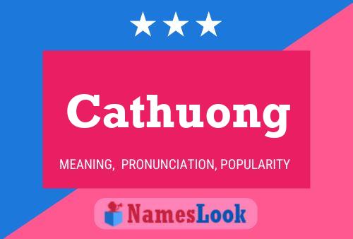 Cathuong Name Poster