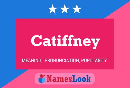 Catiffney Name Poster