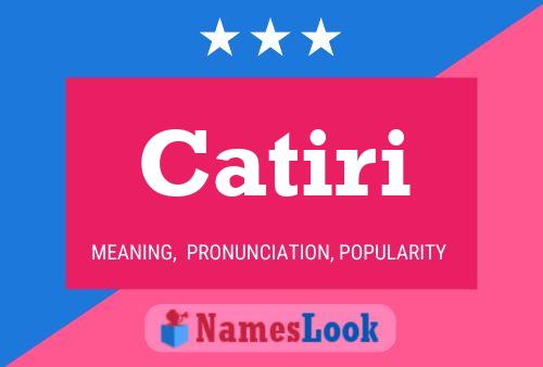 Catiri Name Poster