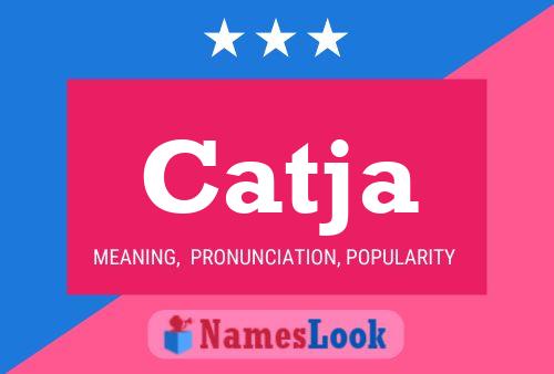 Catja Name Poster