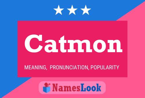 Catmon Name Poster