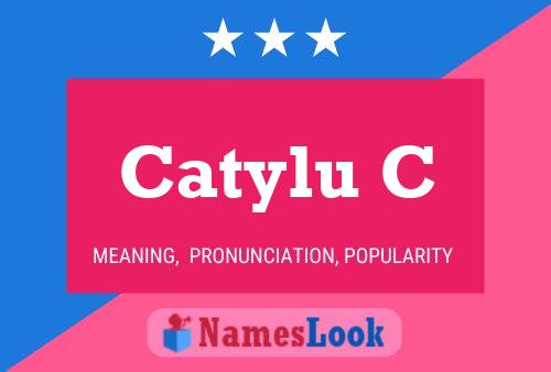 Catylu C Name Poster