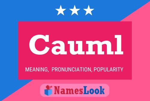 Cauml Name Poster