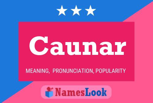 Caunar Name Poster