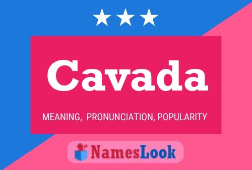 Cavada Name Poster