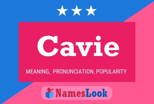 Cavie Name Poster