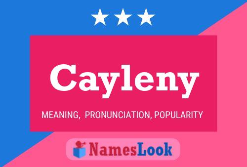 Cayleny Name Poster