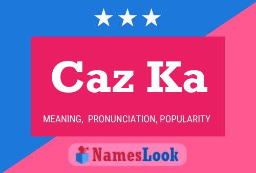 Caz Ka Name Poster