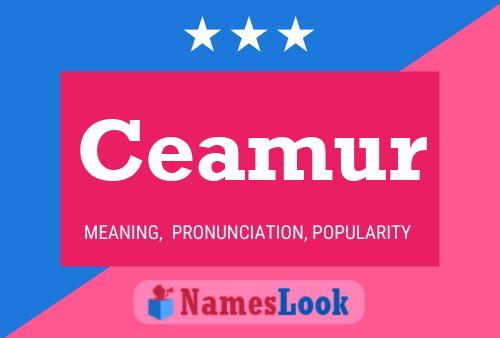 Ceamur Name Poster