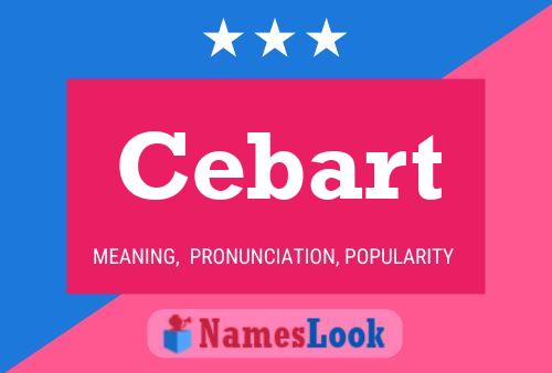 Cebart Name Poster