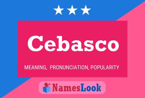 Cebasco Name Poster