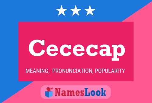 Cececap Name Poster